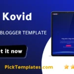 Kovid Blogger Theme