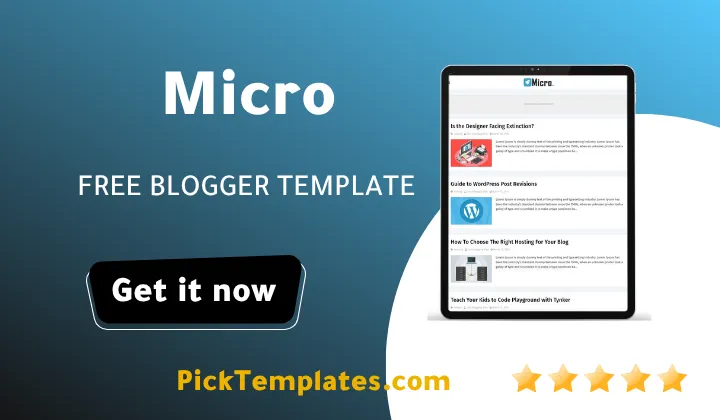 Micro Blogger Theme