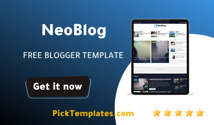 NeoBlog Blogger Theme