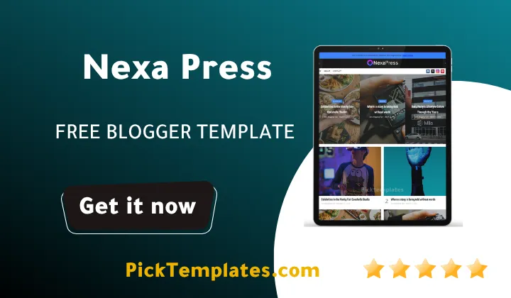 Nexa Press Blogger Template