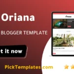 Oriana Blogger Theme