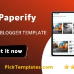 Paperify Blogger Theme