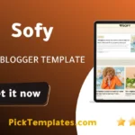 Sofy Blogger Template Stunning Dominance Sofy Blogger Template