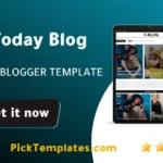 Today Blog Blogger Template Turbo Responsive Today Blog Blogger Template
