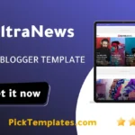 UltraNews Blogger Theme