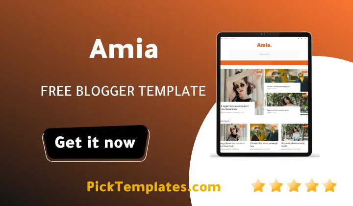 Amia Blogger Theme