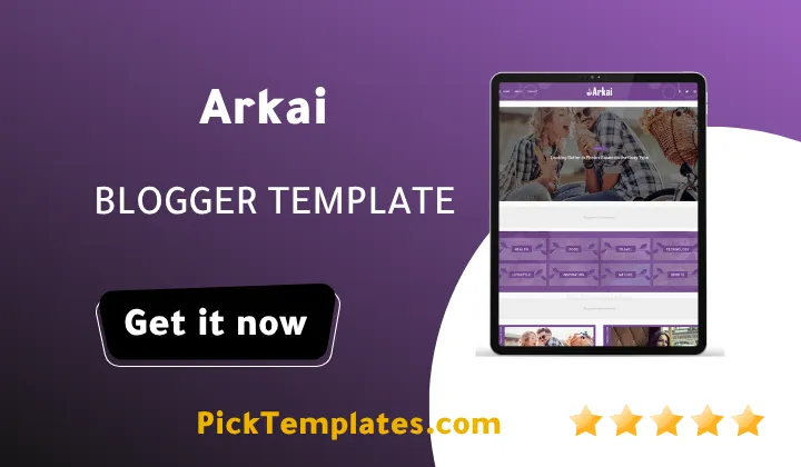 Arkai Blogger Theme