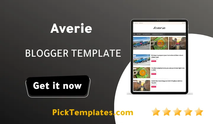 Averie Blogger Theme