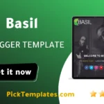 Basil Blogger Theme