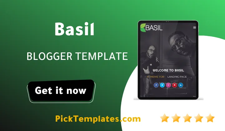 Basil Blogger Theme