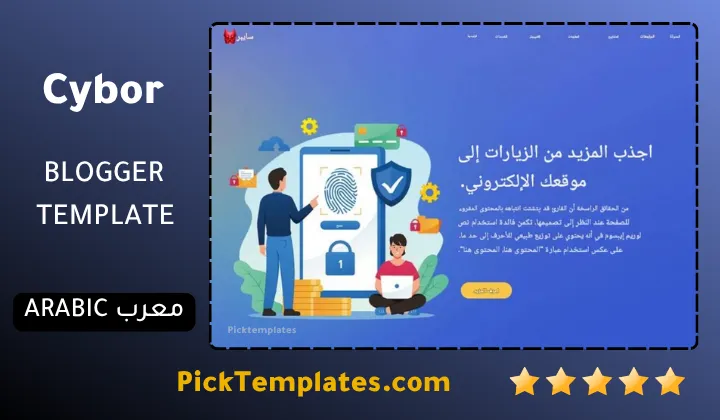 Cybor Blogger Template