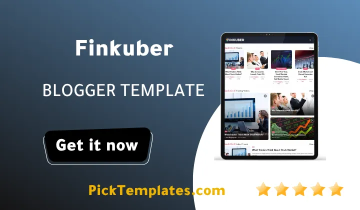 FinKuber Blogger Theme