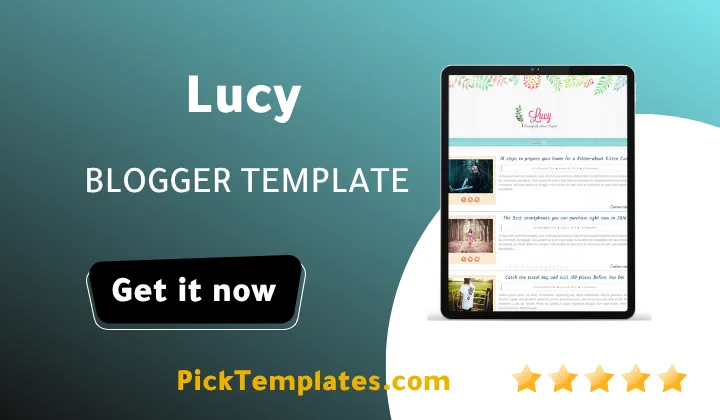 Lucy Blogger Theme