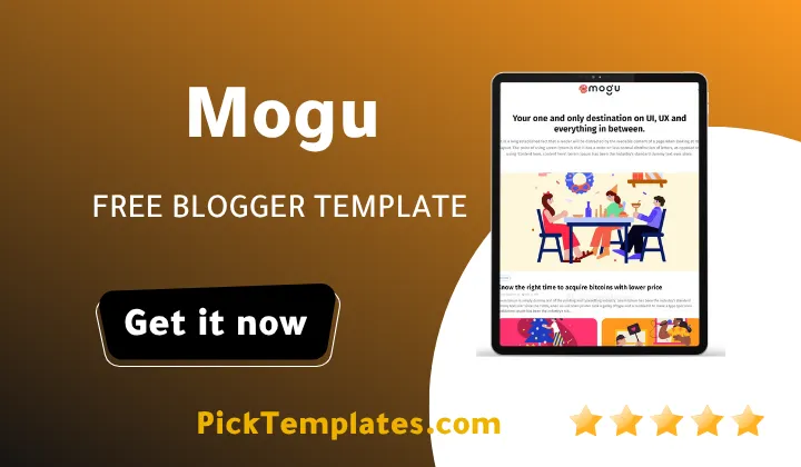 Mogu Blogger Theme