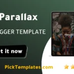 Parallax Blogger Template