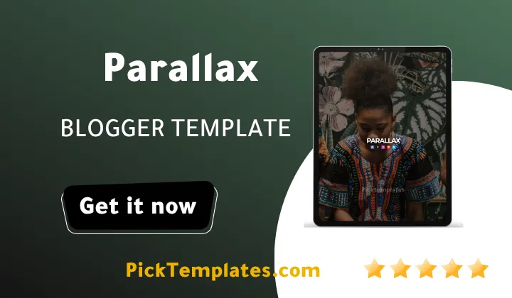 Parallax Blogger Template