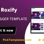 Roxify Blogger Theme