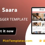 Saara Blogger Template Graceful Simplicity Saara Blogger Theme