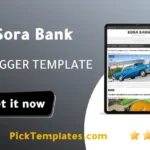 Sora Bank Blogger Theme
