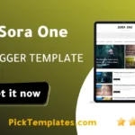 Sora One Blogger Template Effortless Curation Sora One Blogger Theme