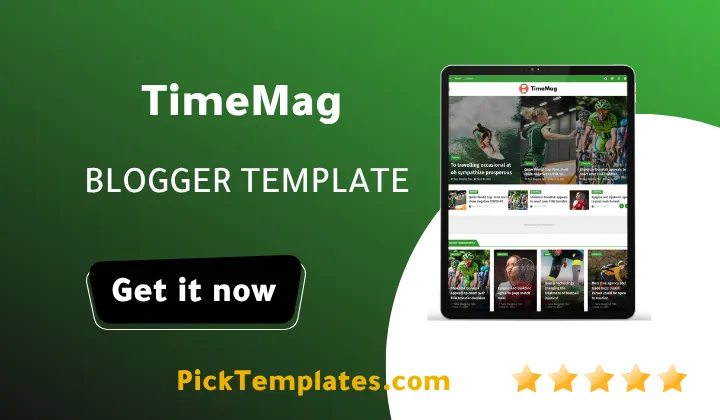 TimeMag Blogger Theme