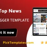Top News Blogger Theme