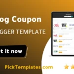 Blog Coupon Blogger Template Blog Coupon Blogger Theme
