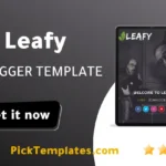 Leafy Blogger Template honest review Leafy Blogger Theme