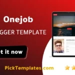 OneJob Blogger Theme