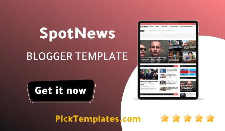 SpotNews Blogger Template Remarkable Review SpotNews Blogger Theme