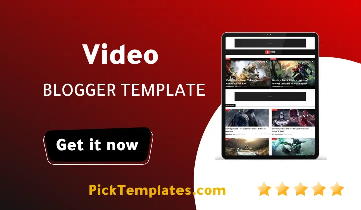 Video Blogger Template Honest Evaluation Video Blogger Theme